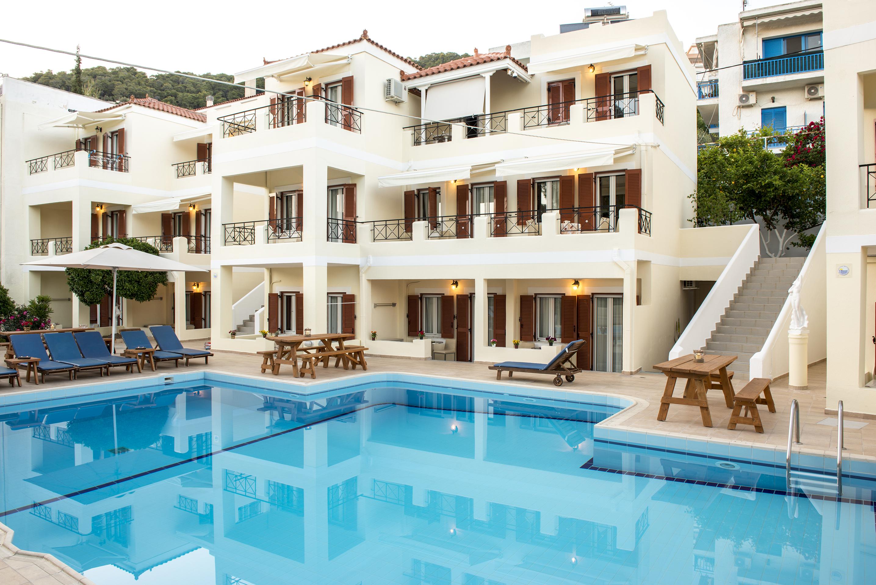 Kostis Villas Порос Экстерьер фото
