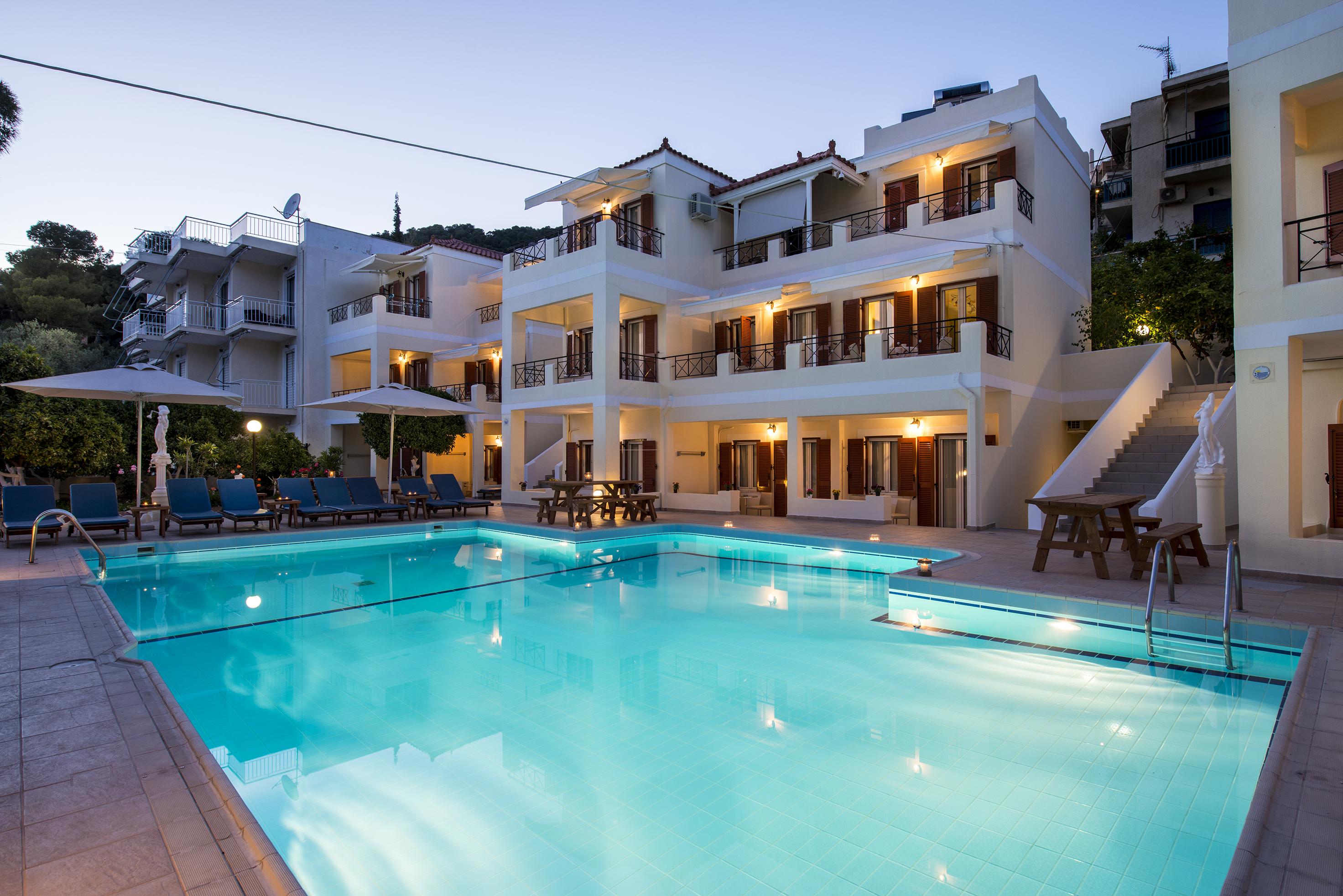 Kostis Villas Порос Экстерьер фото