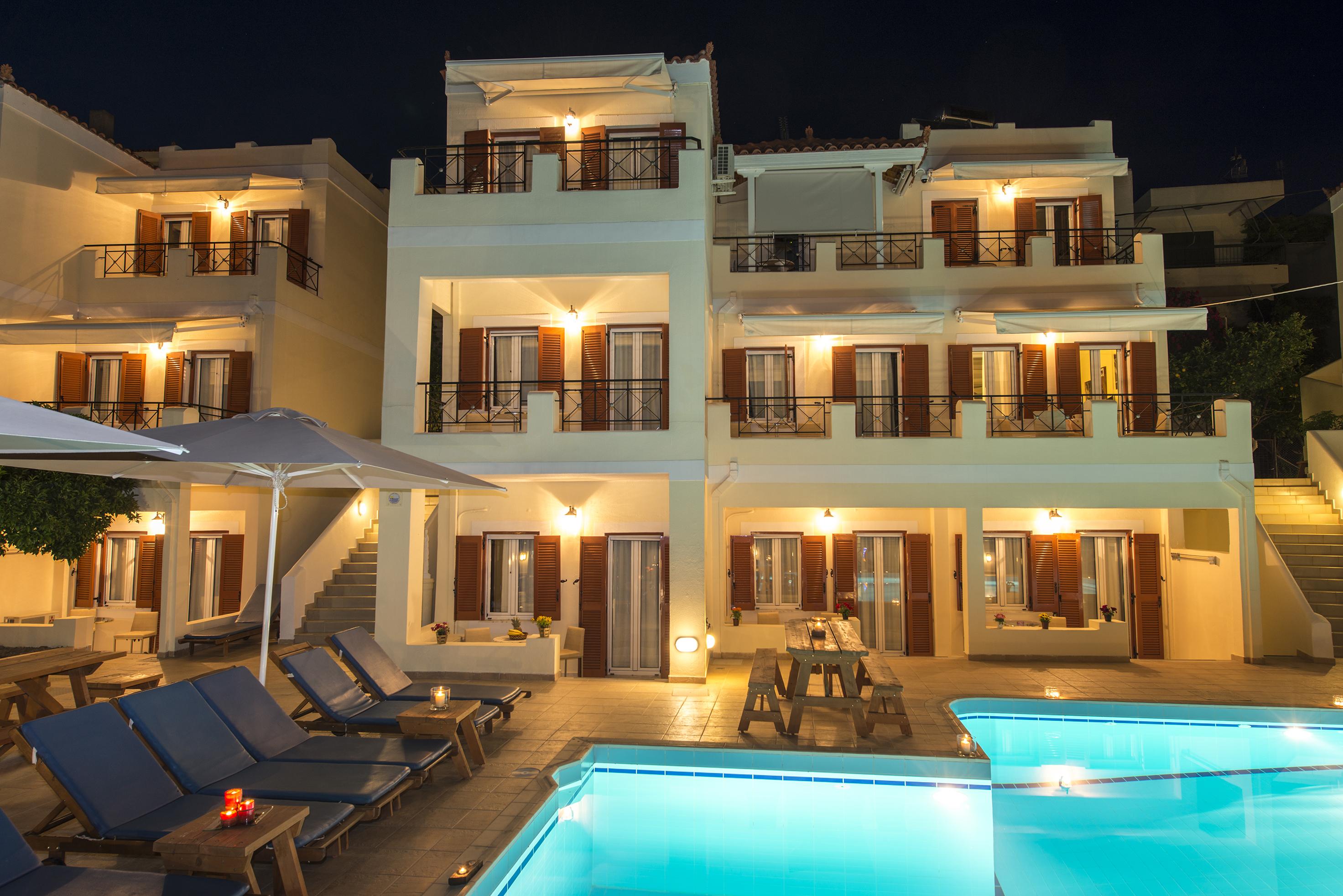 Kostis Villas Порос Экстерьер фото