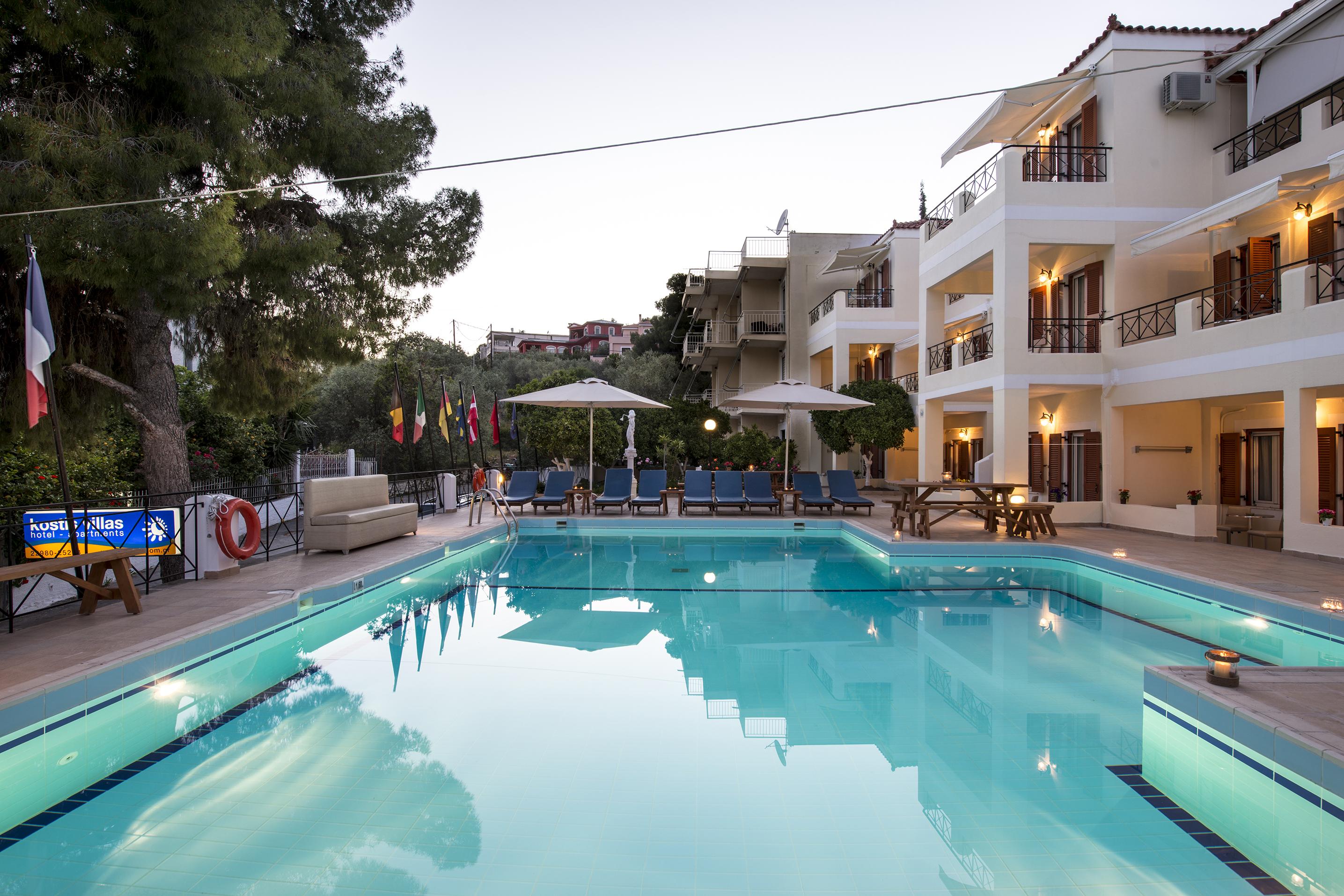 Kostis Villas Порос Экстерьер фото
