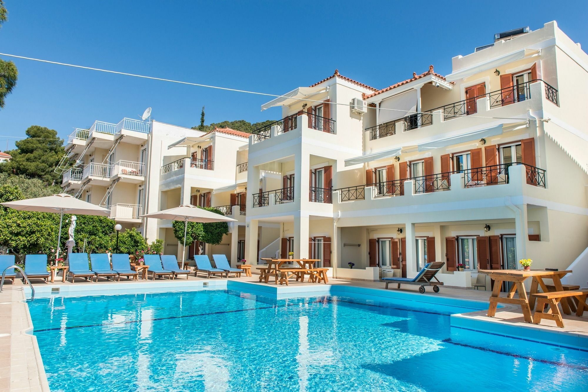 Kostis Villas Порос Экстерьер фото